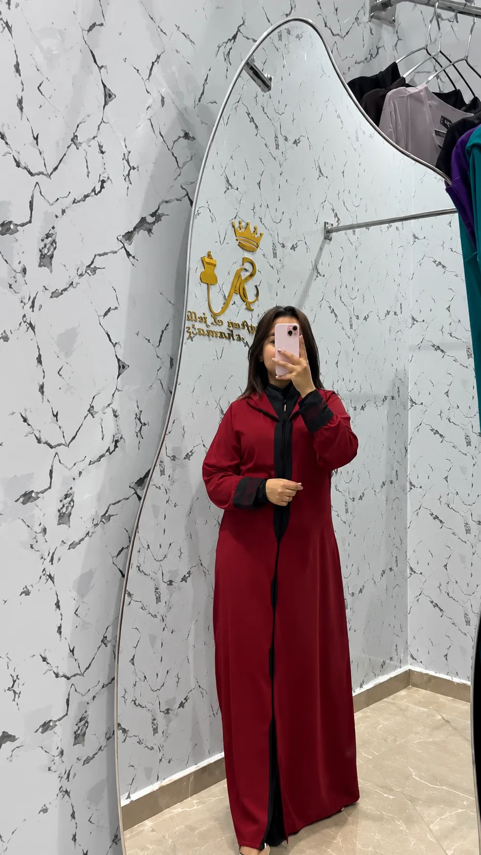 Jellaba 2 pièces avec qmiss mousseline
